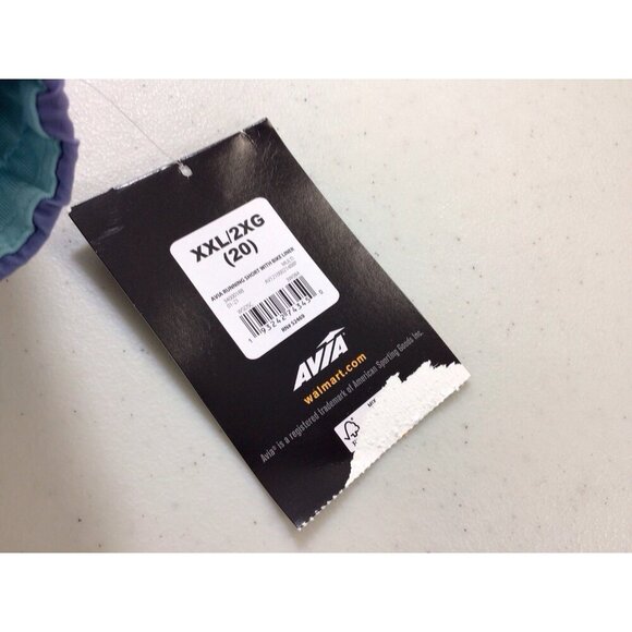 Avia Gym Shorts AthleticTie Dye Womens 2XL New - Picture 3 of 6